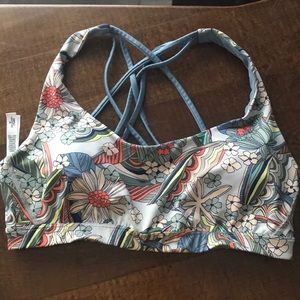 Victoria Sport Criss Cross Racerback Sports Bra